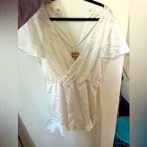 Mumu bridal romper